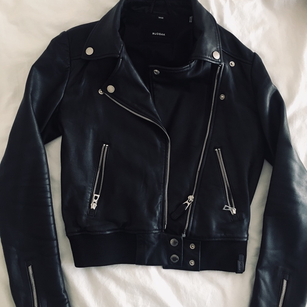 Rudsak Leather Moto Jacket
